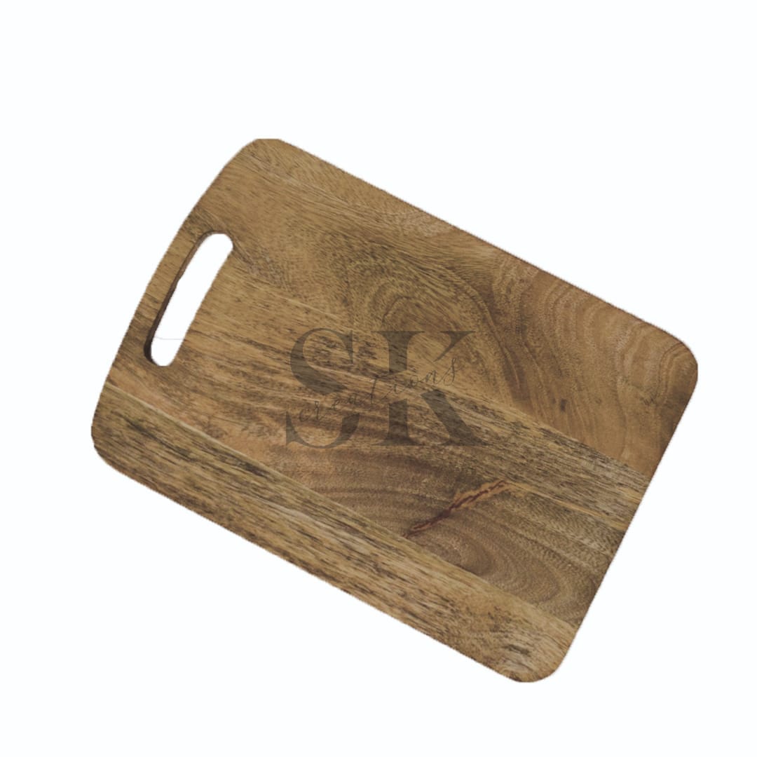 Wooden serving board